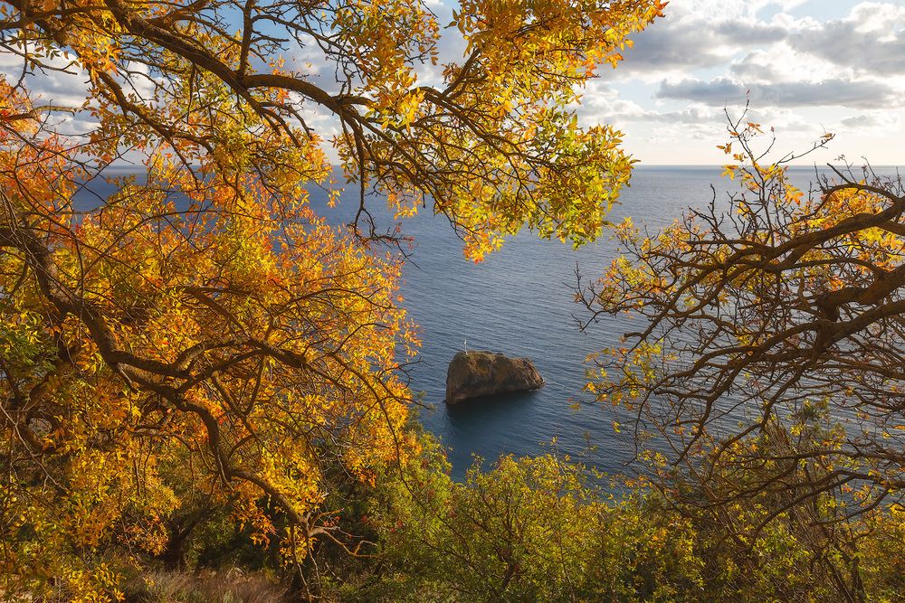 Фиолент и осень.