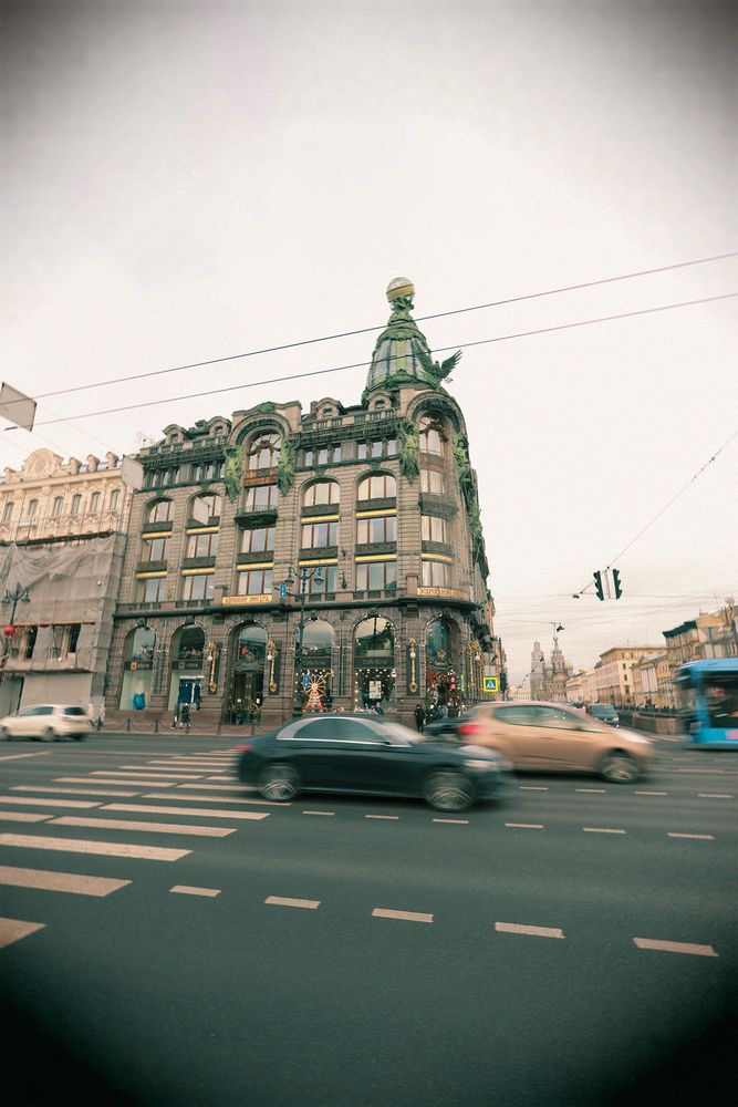 Серый декабрь в Санкт-Петербурге