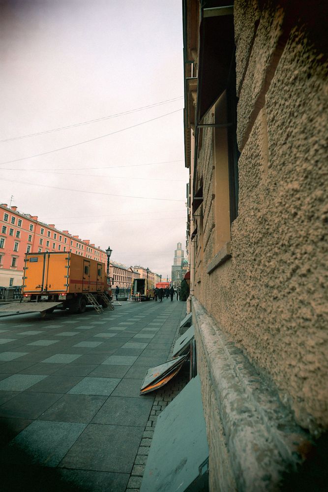 Серый декабрь в Санкт-Петербурге