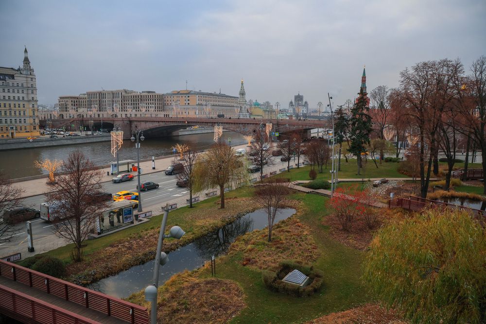 Парк Зарядье...