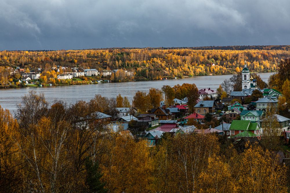 Плес. На Соборной горе.