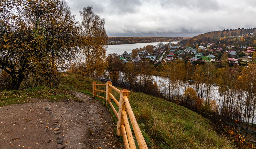 Плес. На Соборной горе.