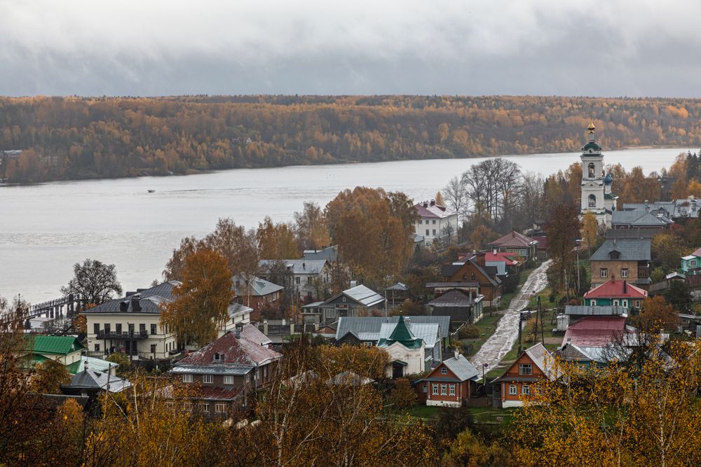 Плес. На Соборной горе.