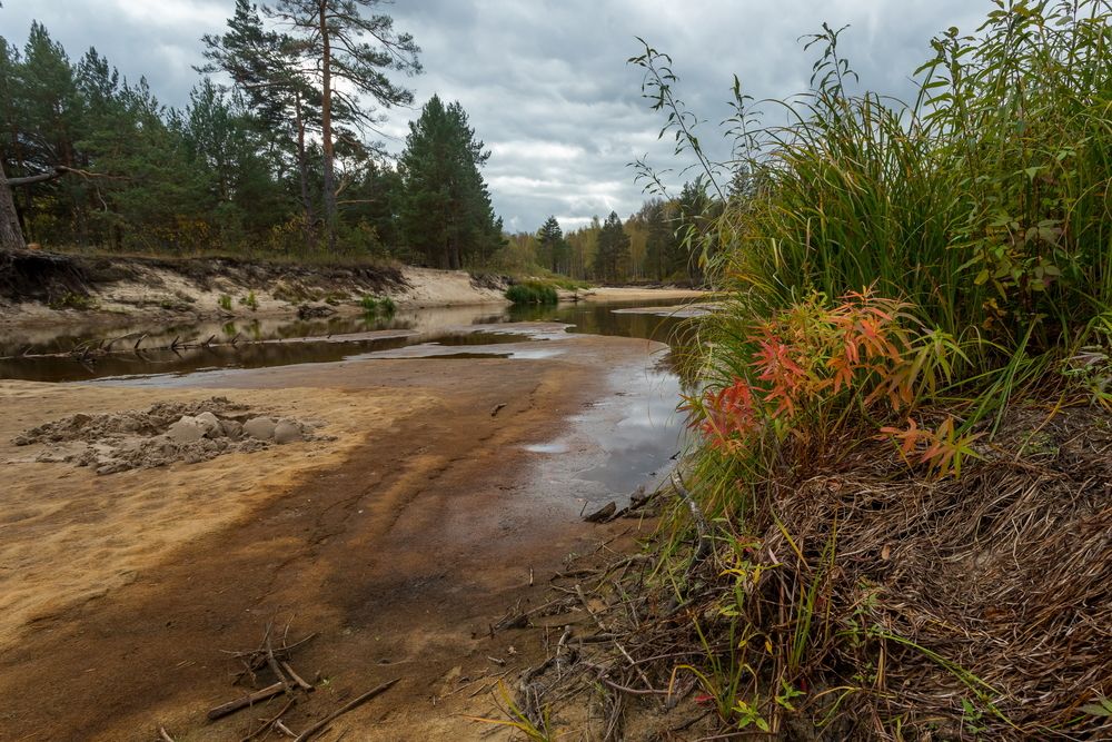 Вода отступила