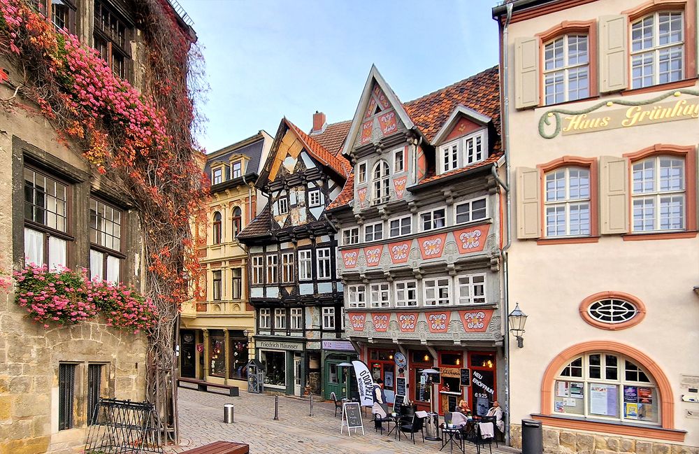 В старом городе (Quedlinburg)