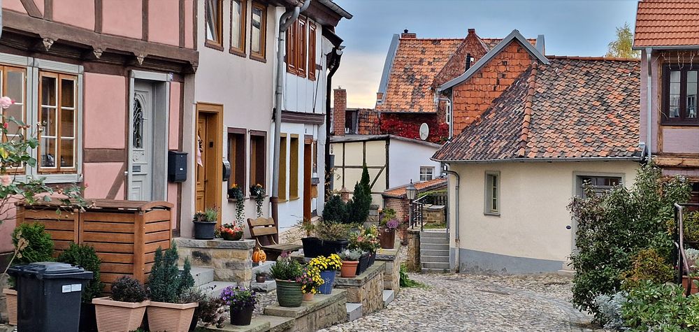 В старом городе (Quedlinburg)