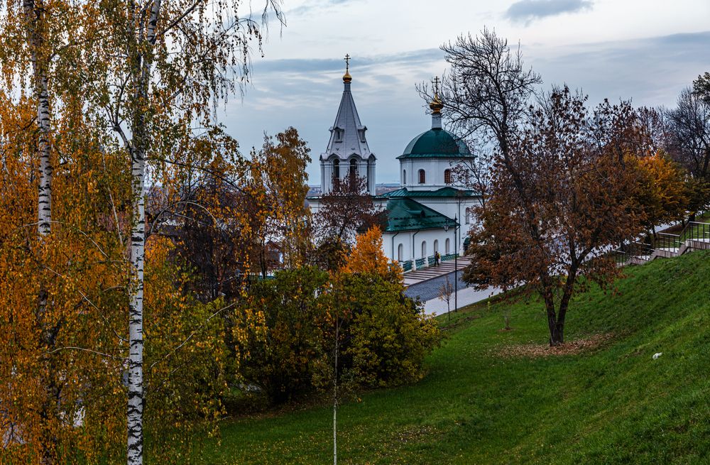 В кремле Нижнего Новгорода