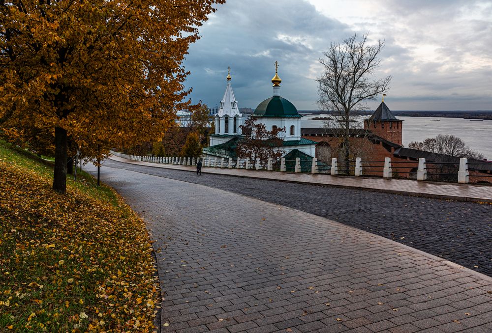 В кремле Нижнего Новгорода