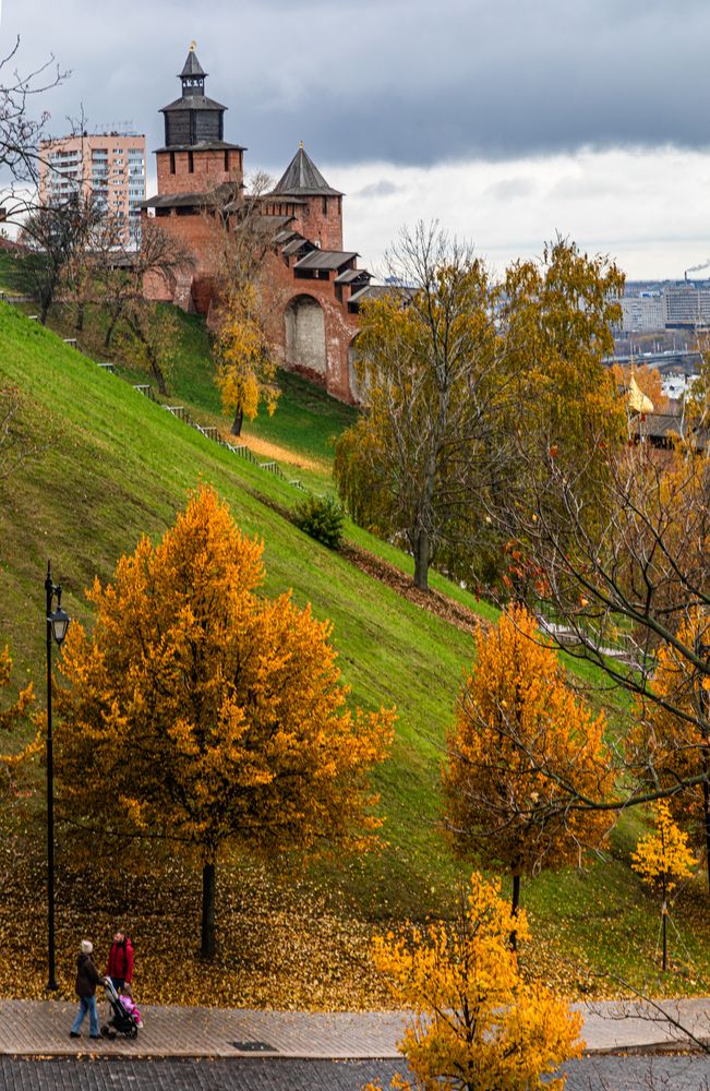 В кремле Нижнего Новгорода