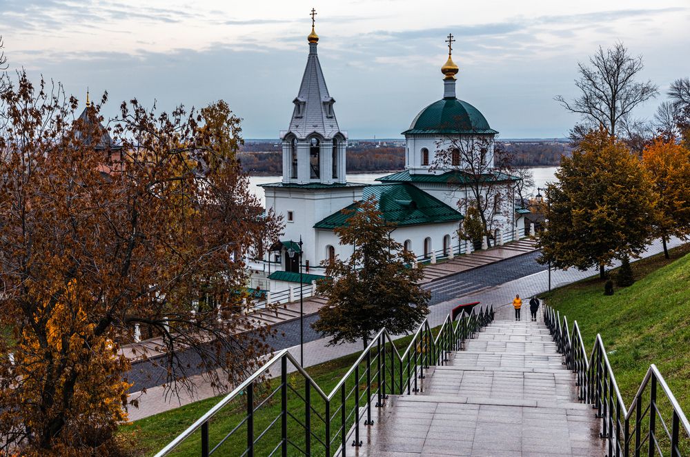 В кремле Нижнего Новгорода
