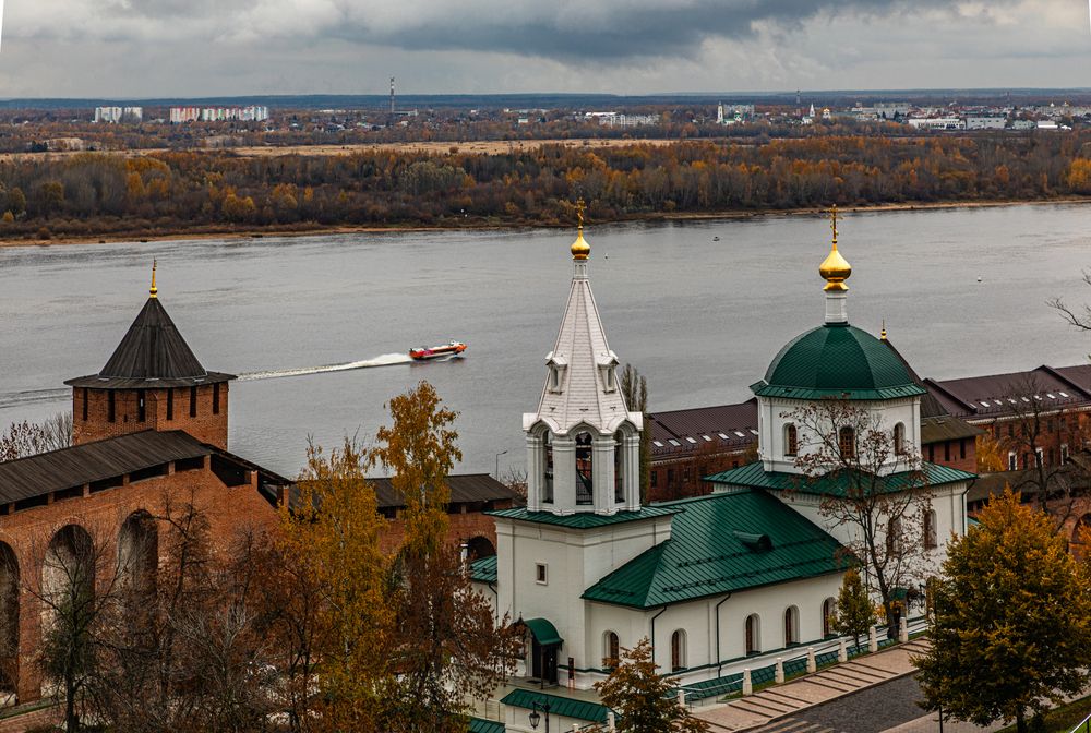 В кремле Нижнего Новгорода