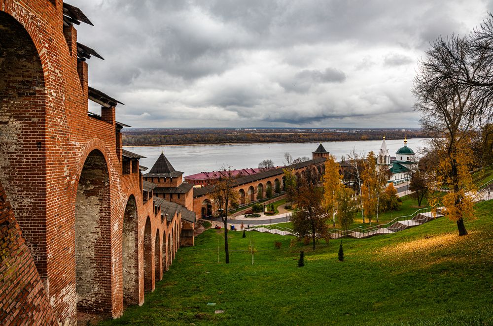 В кремле Нижнего Новгорода