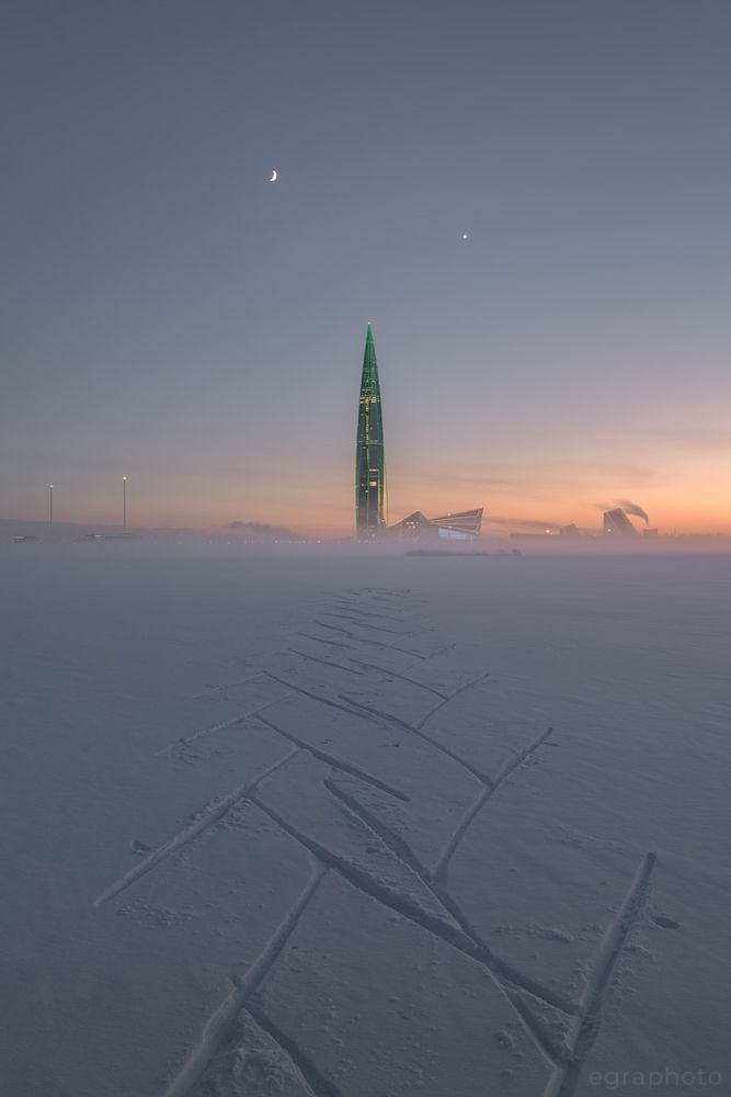 Снежный Петербург