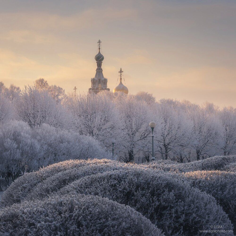 Снежный Петербург