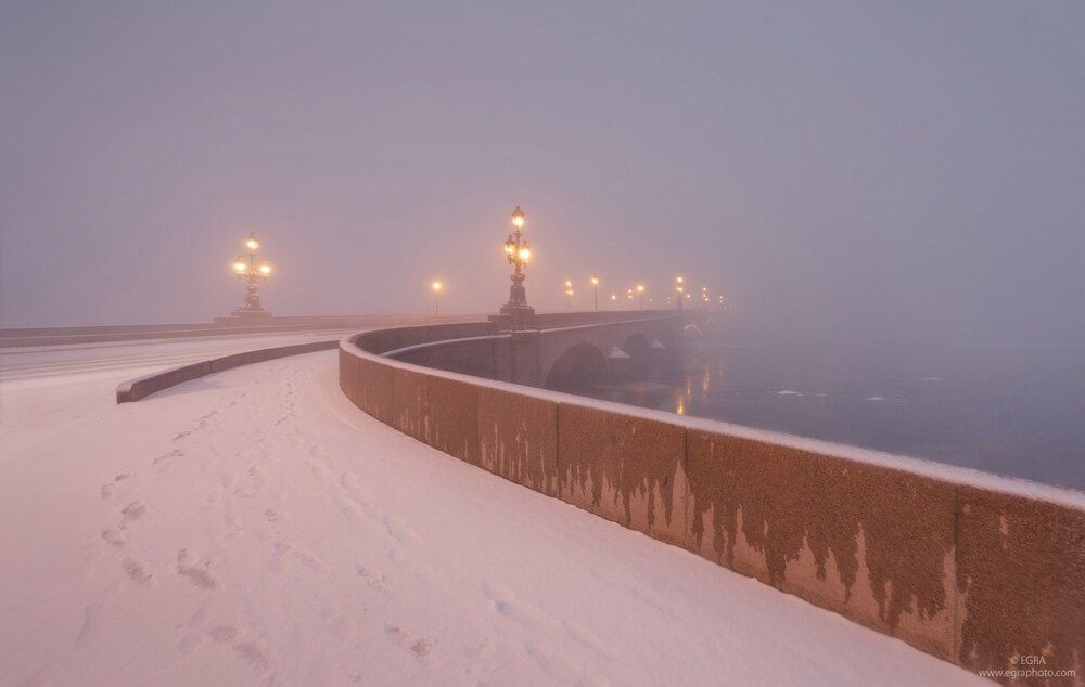 Снежный Петербург