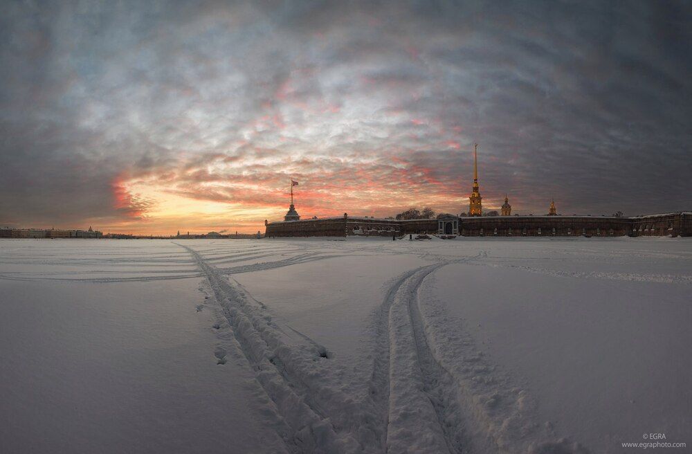 Снежный Петербург