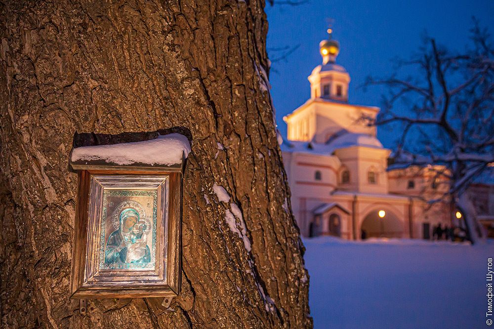Синий час в обители