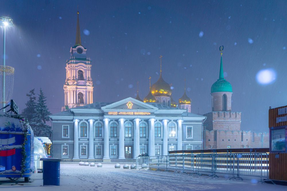 Тула новогодняя.