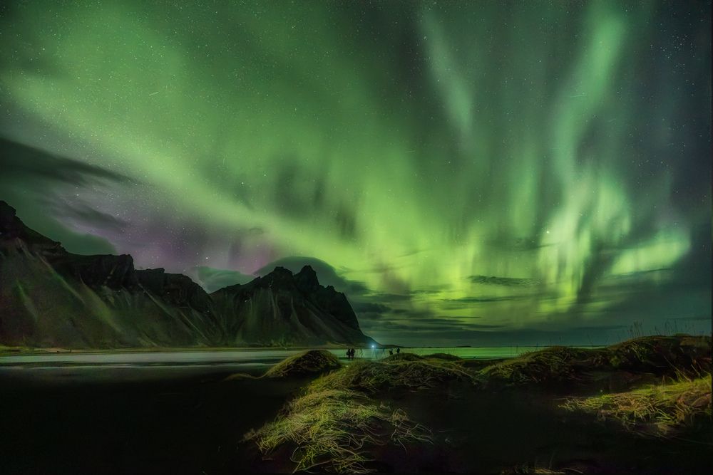 Islandia, auroras boreales y naturaleza salvaje