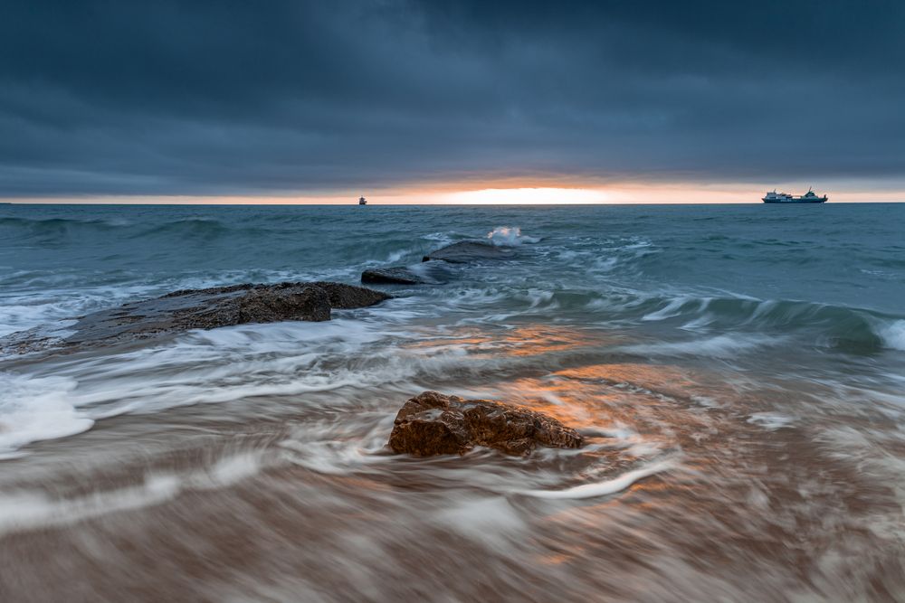 Early morning on the beach