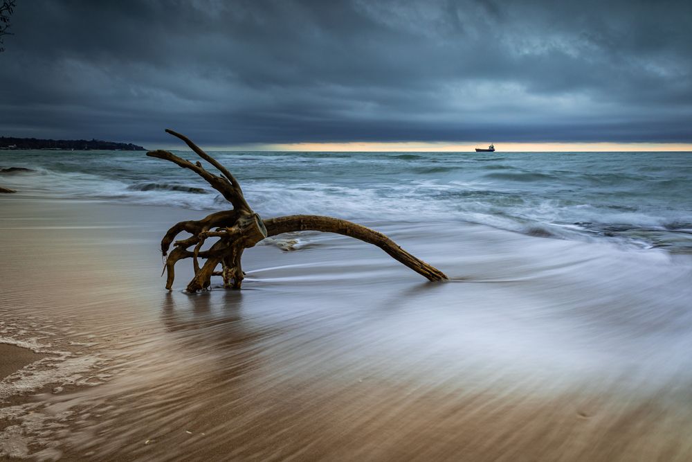Early morning on the beach