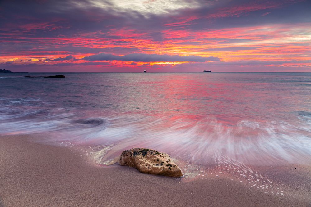 Early morning on the beach