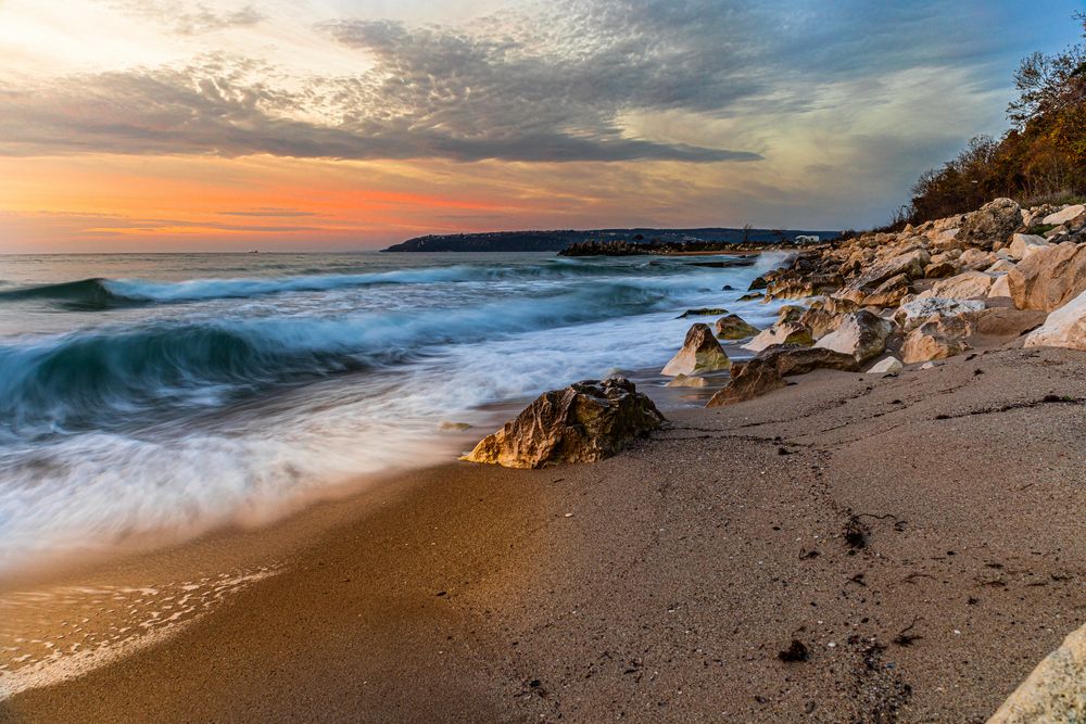 Early morning on the beach