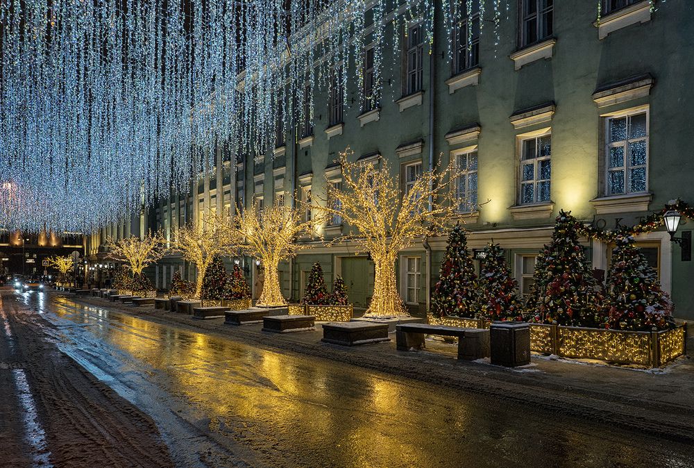 Москва новогодняя