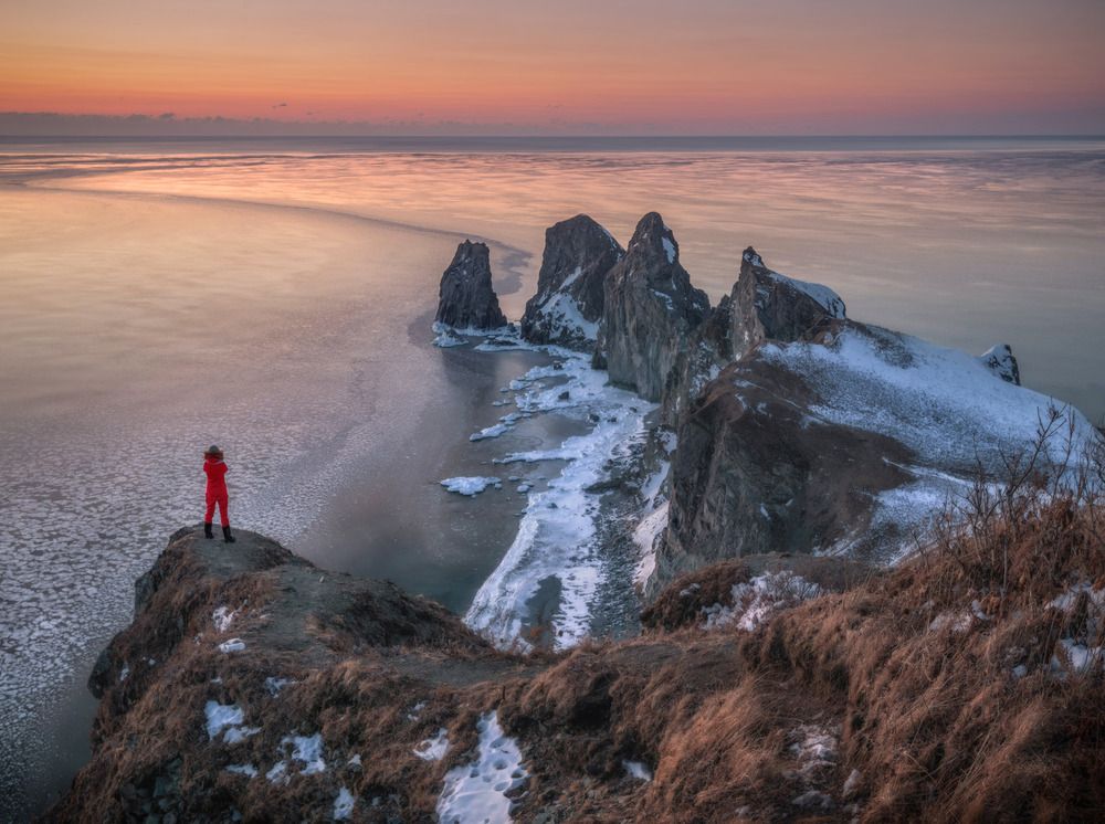 Зима в Приморье.