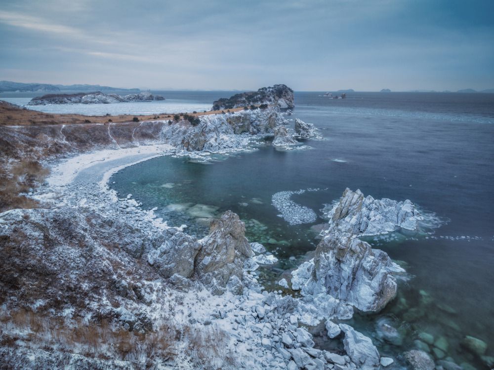 Зима в Приморье.
