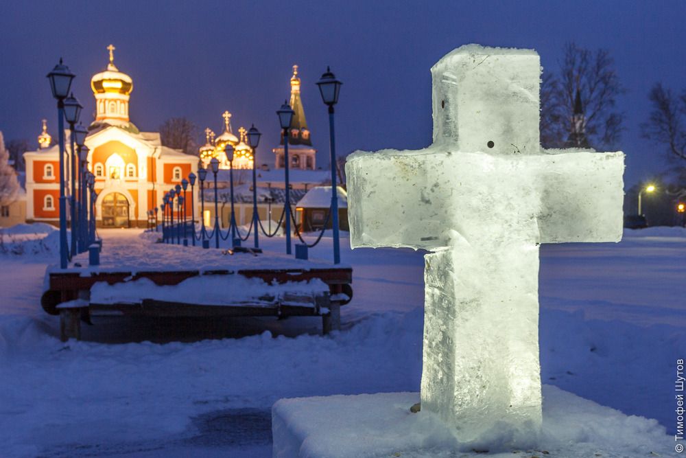 Серия длиной 9 лет: Иордань на Валдайском озере