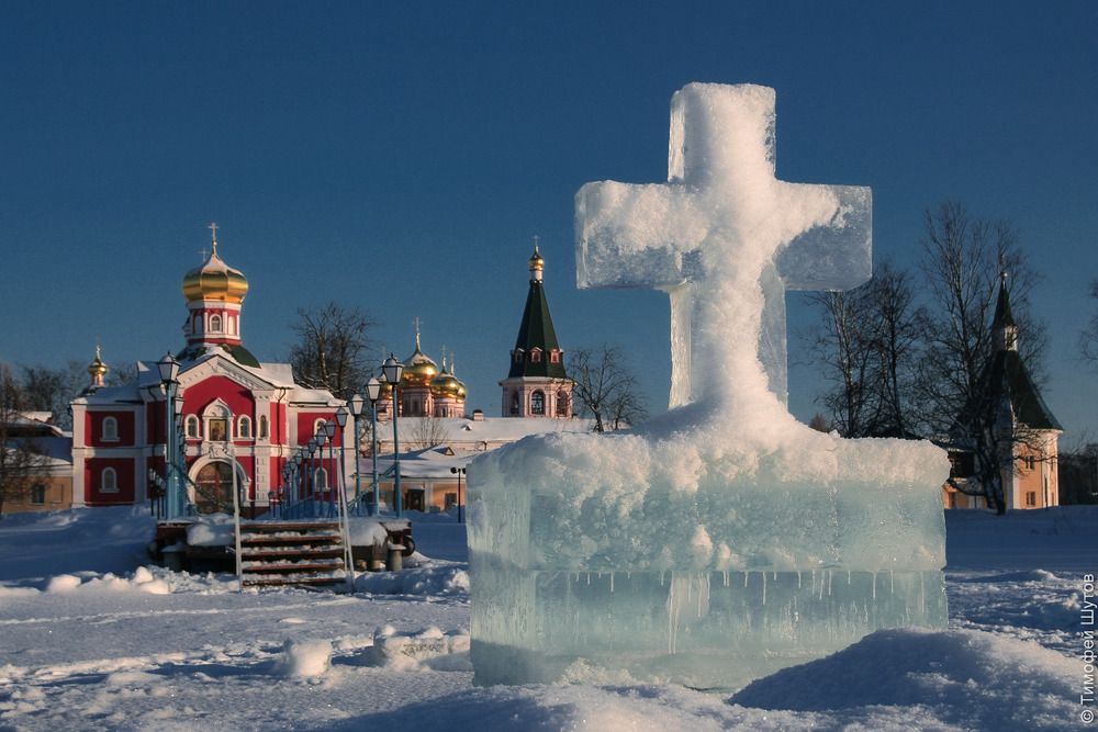 Серия длиной 9 лет: Иордань на Валдайском озере