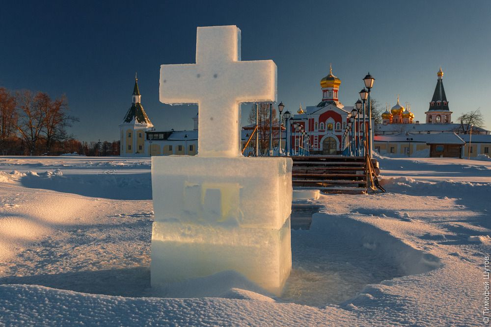 Серия длиной 9 лет: Иордань на Валдайском озере