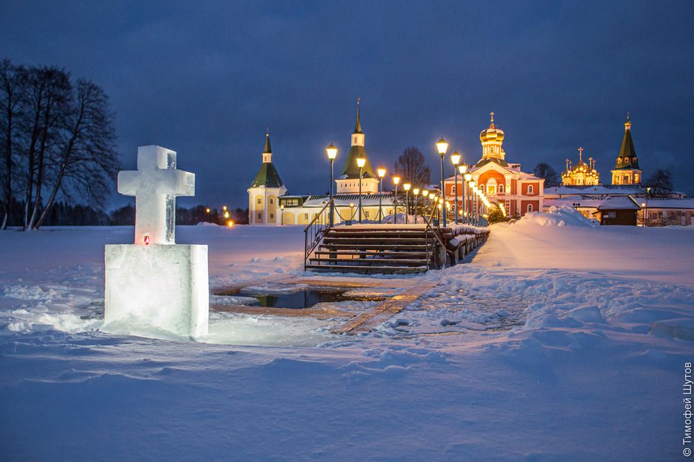 Серия длиной 9 лет: Иордань на Валдайском озере