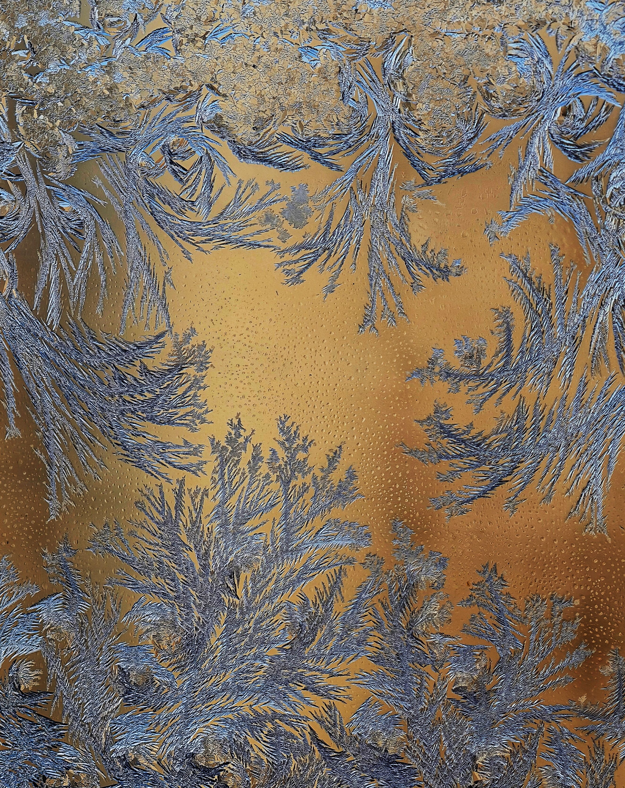 Морозное окно