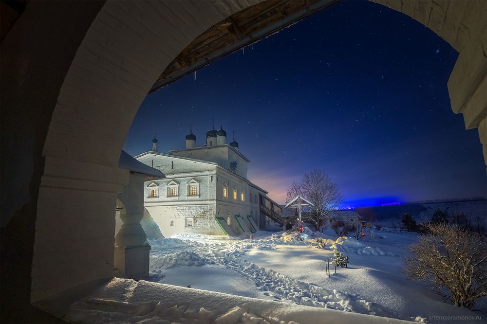 Звездная ночь в Анастасовом монастыре