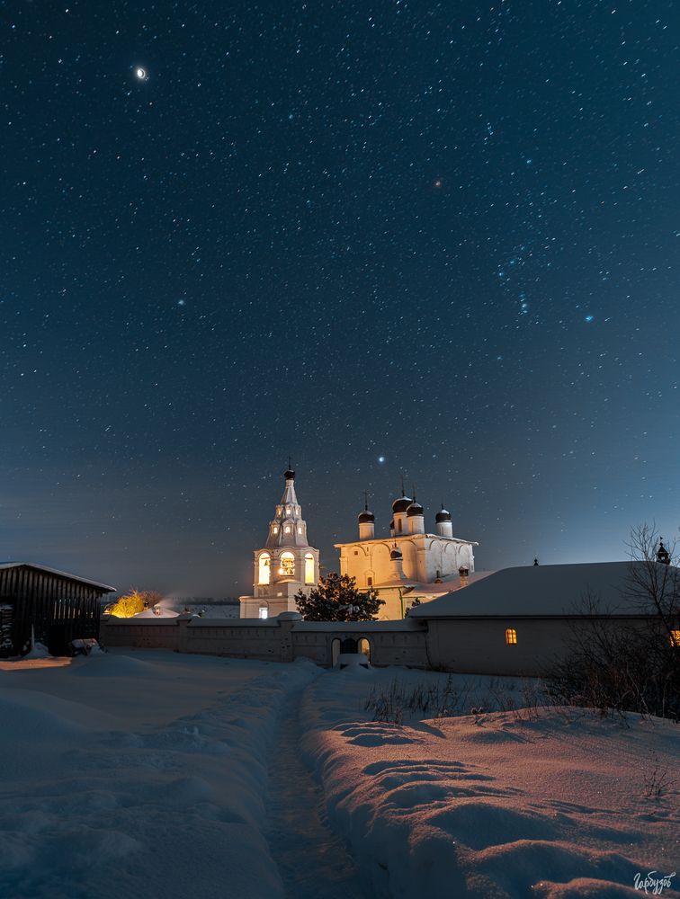 Ночь в Анастасовом монастыре.