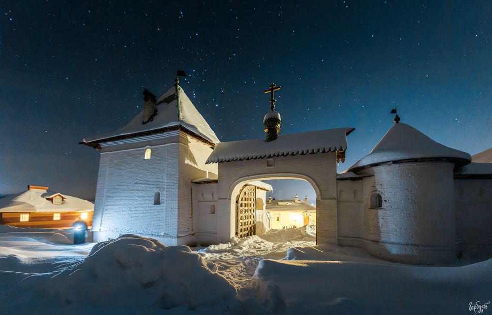 Ночь в Анастасовом монастыре.