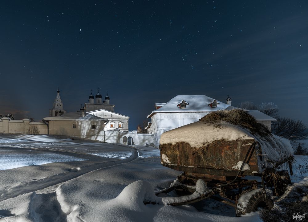 Ночь в Анастасовом монастыре.