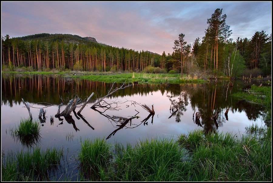 Казахстан, Каркаралинск, малое озеро