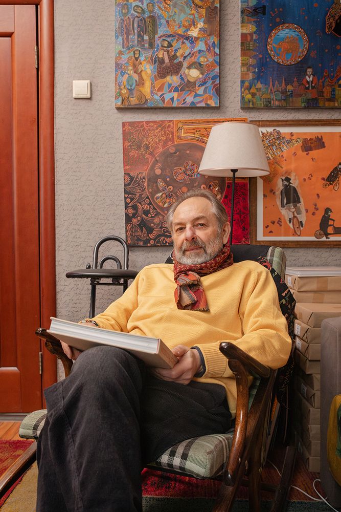 Александр Ростоцкий. В гостях у художника. 