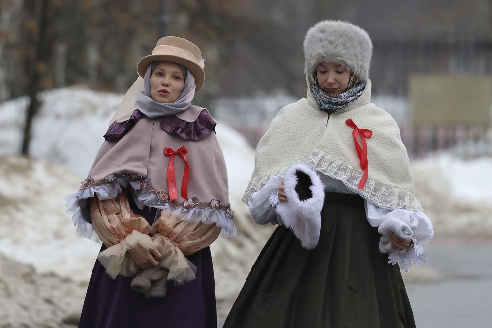 Кусковский парк по выходным..