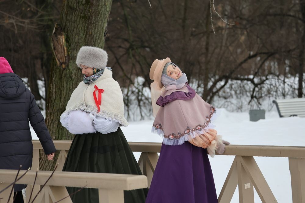 Кусковский парк по выходным..