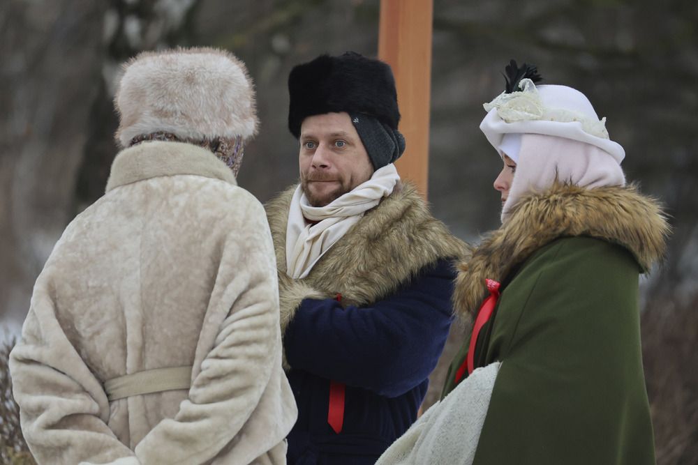 Кусковский парк по выходным..