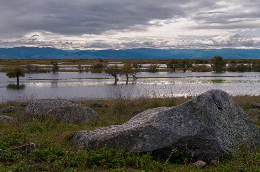 Баргузин, осеннее половодье