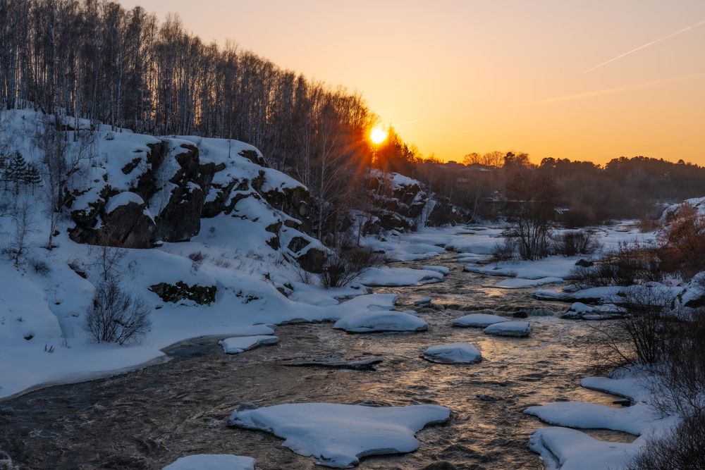 Весенние воды реки Исеть