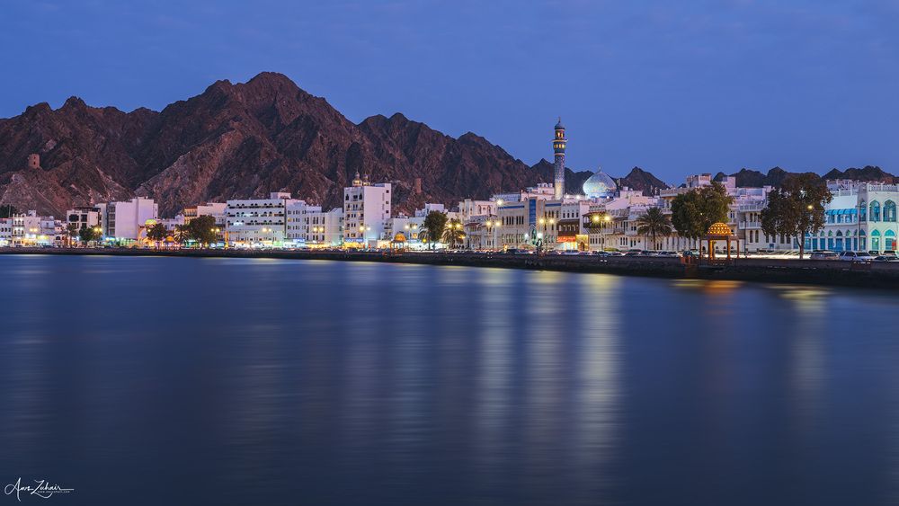 Panoramic view of Muscat