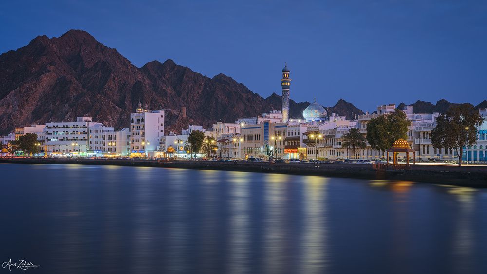 Panoramic view of Muscat