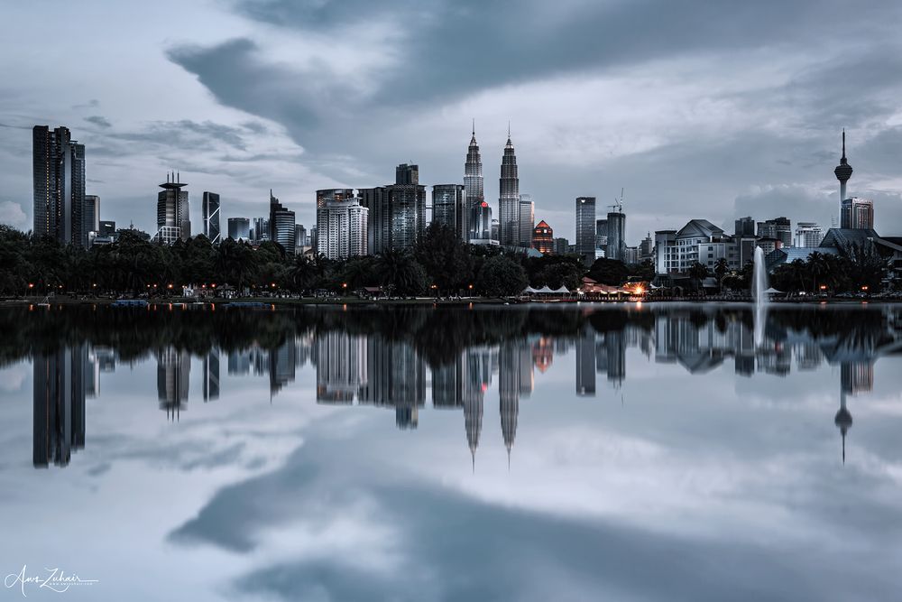 Kuala Lumpur in Gotham Style