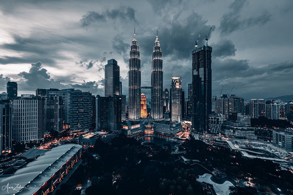 Kuala Lumpur in Gotham Style